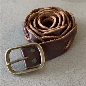 J crew leather belt